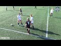 Full Game #14 White, 2 goals played Striker, R/L wing, Center back