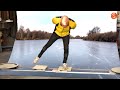 Paul Groot ontwikkelt nieuwe schaatsplank: 'Hometrainer voor de schaatsbeweging'