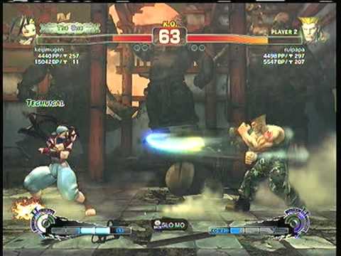 SSF4AE: Ibuki (keijimugen)  vs. Guile (ruipapa)  SD