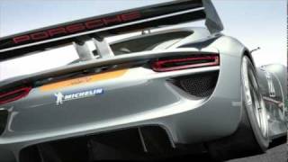 The new 918 RSR on track