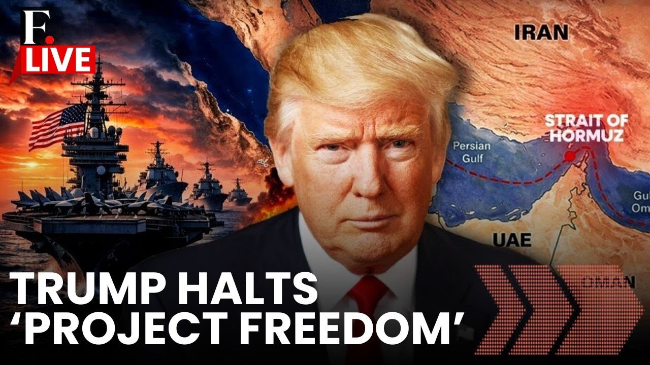 LIVE: Trump Pauses ‘Project Freedom’ Briefly Amid Signs Of Progress In Iran Deal