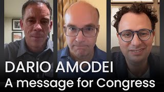 다리오 아모데이가 의회에 제안하는 AI 정책