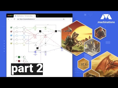 Catan Machinations Diagram Tutorial Part 2 - Resource Generation