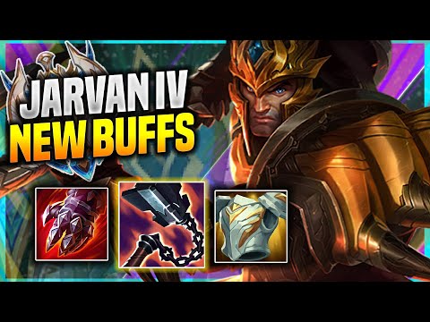CHALLENGER TRIES JARVAN IV WITH NEW BUFFS! - Challenger Plays Jarvan IV JUNGLE vs Fiddlesticks! |