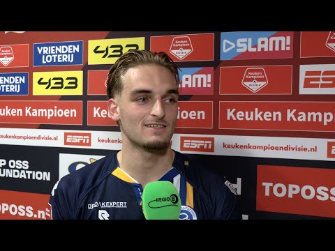 Kyano Kwint na Top Oss-De Graafschap: 'Ik werd helemaal gek en ging naar het uitvak'