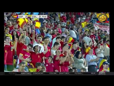 ESPAÑA VS COLOMBIA AMISTOSO INTERNACIONAL 2017