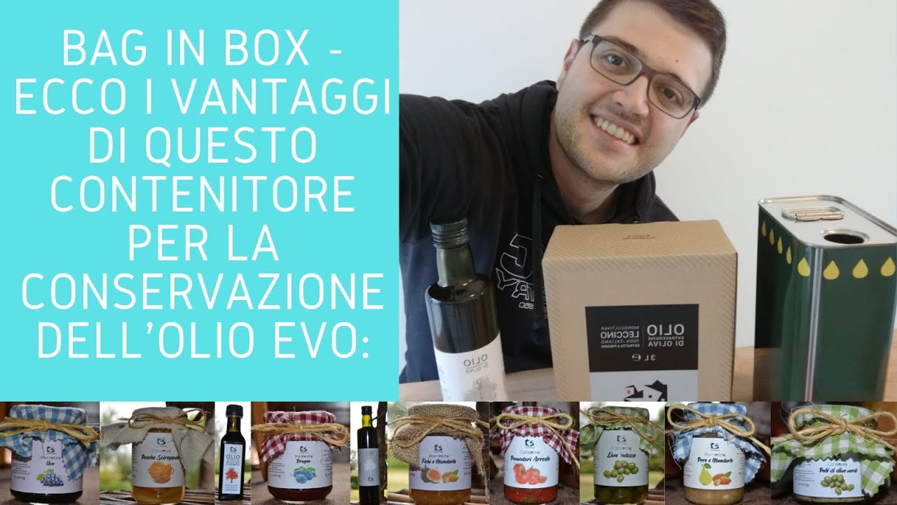 Watch Now Bag in Box - Ecco i vantaggi di questo contenitore per la conservazione dell'olio EVO: Bag in Box - Ecco i vantaggi di questo contenitore per la conservazione dell'olio EVO:
