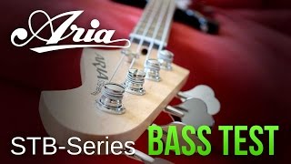 Video thumbnail for Demo of Aria STB-Series Bass (Great Precision clone) by Simone Messaggi