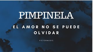 PIMPINELA- EL AMOR NO SE PUEDE OLVIDAR (LETRA)