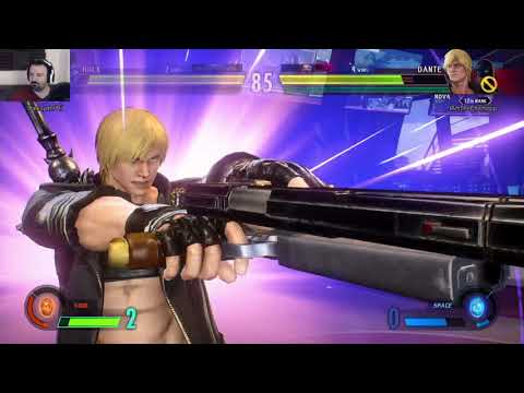 Marvel vs. Capcom Launch MP pt48 - Going ALL Thanos/Hulk! vs. Nova/Dante