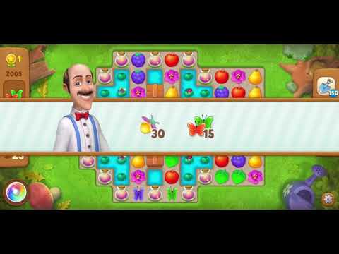 Gardenscapes Area 9 Day 1 Level 2005 - No Boosters Or Hacks