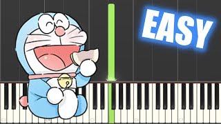 Download lagu Yume Wo Kanaete Doraemon - EASY Piano Tutorial mp3