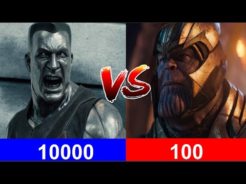 thanos Vs  colossus (1 vs 1) - Ultimate Epic Battle Simulator