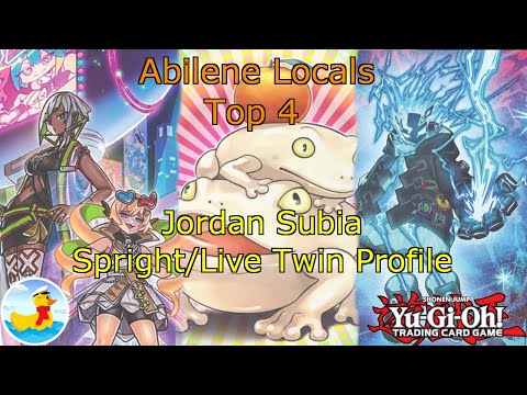 Yu-Gi-Oh! - LiveTwin/Spright/Frog Deck Profile - Jordan