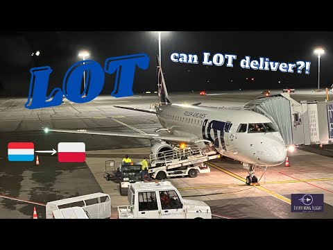 YouTube thumbnail for LOT - Polish Airlines Embraer 175
