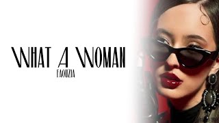Download lagu Faouzia - What A Woman (Lyrics) mp3