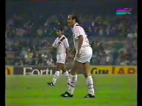 🔴🔵 FC Barcelona vs Rayo Vallecano ⚪🔴 | ⚽⚽ZUBIZARRETA BAKERO LAUDRUP FEREZ MARADONA⚽⚽ | 1989-1990