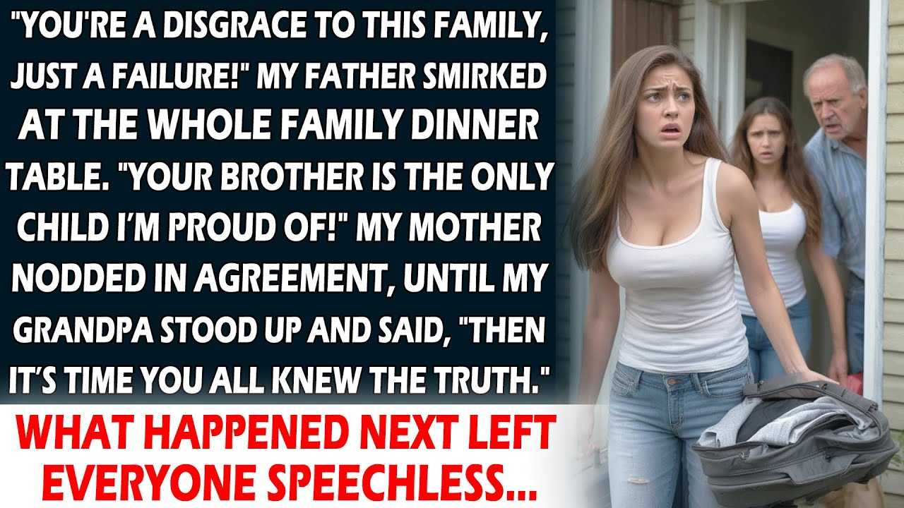 You're A Disgrace! My Father Mocked Me, Until Grandpa Stood Up and Said, It's Time For The Truth...