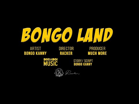 Bongo Kanny - BONGO LAND  Official MV  4k