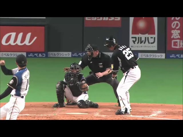 9回表 ファイターズ増井の決め球は…主審の手が動くもボールの判定!!  2014/5/31 F-T