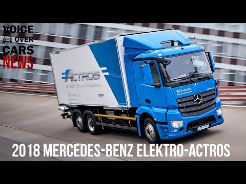 2018 Mercedes Benz eActros Rein elektrischer LKW Reichweite Ladezeit technische Daten