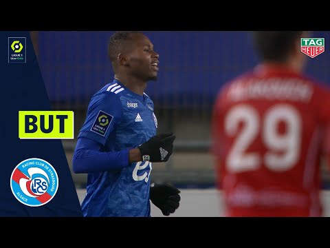 But Habib DIALLO (38' - RC STRASBOURG ALSACE) RC STRASBOURG ALSACE - NÎMES OLYMPIQUE (5-0) 20/21