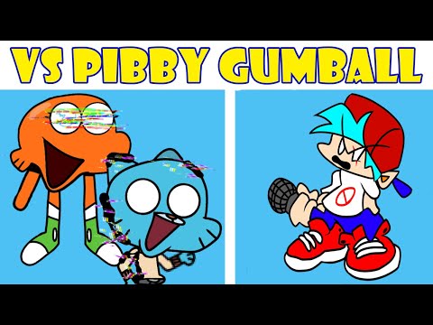 Friday Night Funkin' New VS Pibby Gumball | Pibby x FNF Mod | Learning with Pibby
