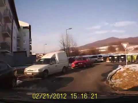 Rožňava, Okružná ulica a nové bytovky.wmv