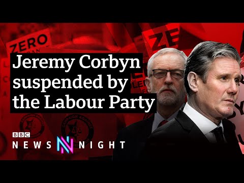 工黨與反猶主義。科爾賓被停職會否重燃黨內內戰？- BBC新聞之夜 (Labour and anti-Semitism: Will Corbyn’s suspension reignite the party’s civil war? - BBC Newsnight)
