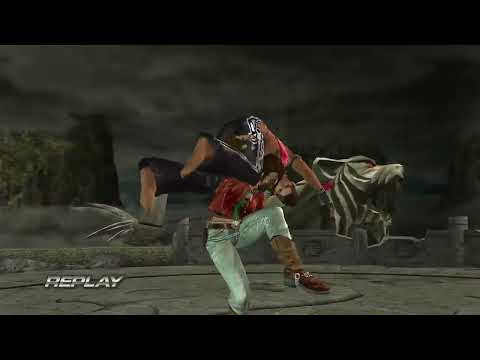 Tekken 5: Dark Resurrection Online-Christie(barefoot)vs Julia(Lose)