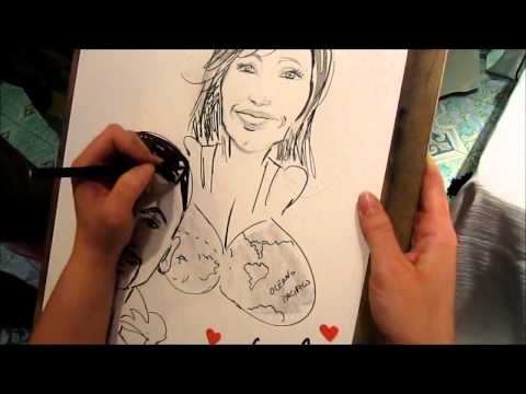 Caricature per il tuo matrimonio - Mango Arte