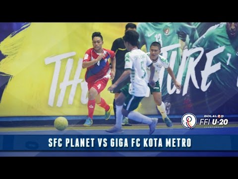 SFC Planet Sleman (4) vs (6) Giga FC Kota Metro - Highlight Bolalob FFI U-20