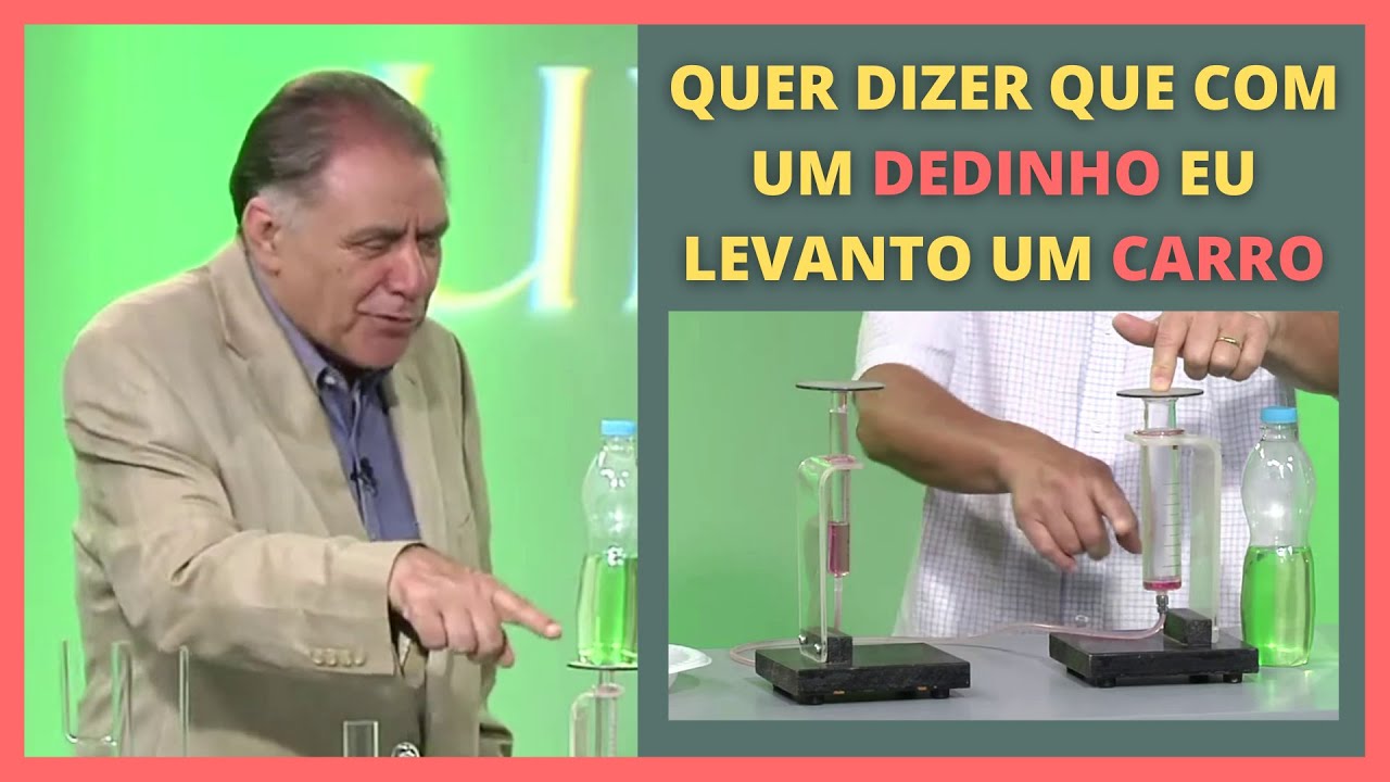 O PRINCÍPIO DE PASCAL | Cláudio e Gil