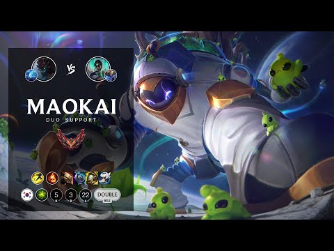 Maokai Support vs Karma - KR Grandmaster Patch 12.13