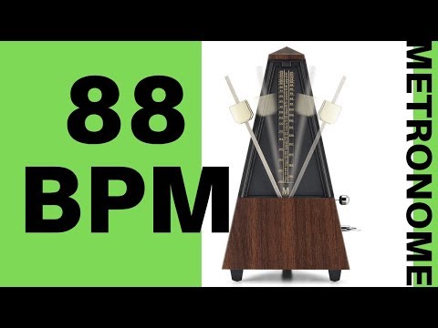 88 BPM Metronome - Click Track 88 Beats Per Minute