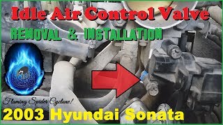 Replacing Idle Air Control Valve: 2003 Hyundai Sonata