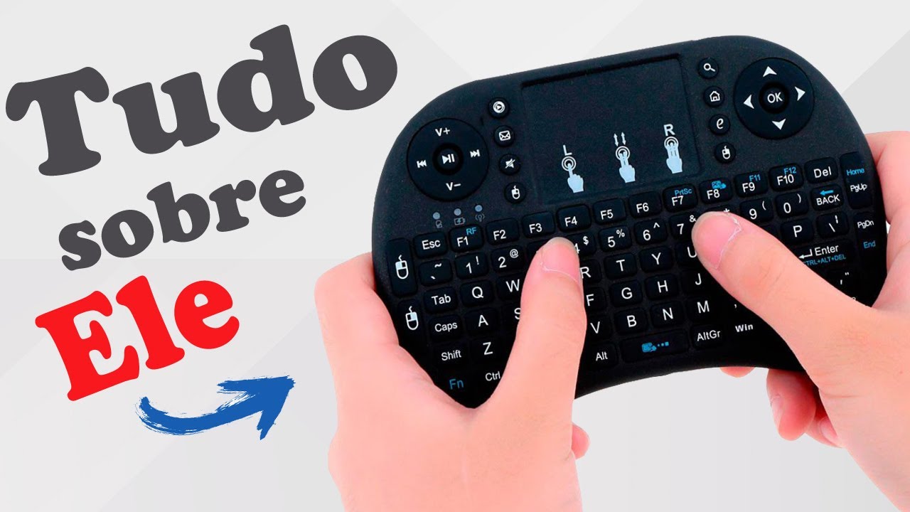 MINI TECLADO SEM FIO CONHEÇA TODOS OS SEUS DETALHES.