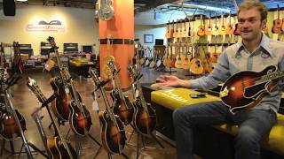 Chris Thile Plays Two 1927 Gibson Fern Mandolins at Carter Vintage Guitars