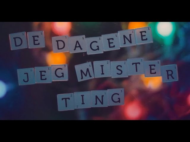 Frida Ånnevik – De dagene jeg mister ting