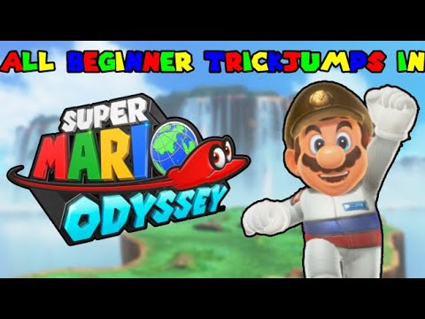 Every Beginner Trickjump in Super Mario Odyssey