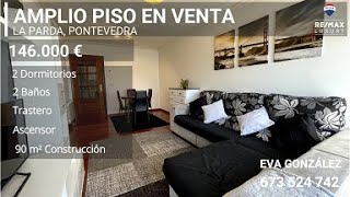 Este piso lo tiene todo, es amplio, moderno y bien ubicado, está a la venta, La Parda, Pontevedra
