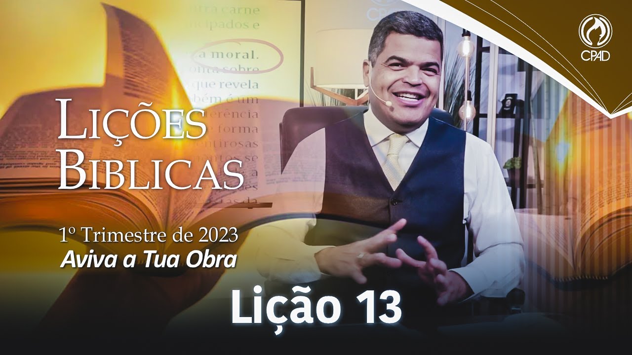 EBD ADULTOS 1º TRIMESTRE 2023 - LIÇÃO 13