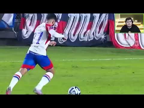 CASIMIRO REAGINDO VITÓRIA DO FORTALEZA X SAN LORENZO - SAN LORENZO 0 x 2 FORTALEZA - CASIMIRO LAION