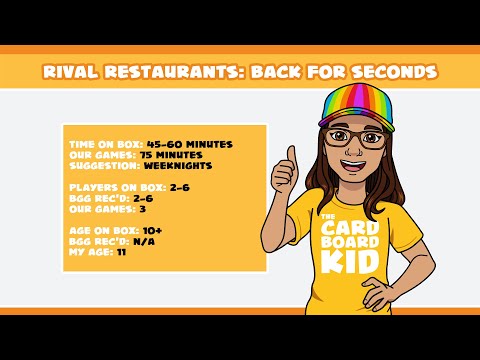 The Cardboard Kid - 282: Rival Restaurants: Back for Seconds