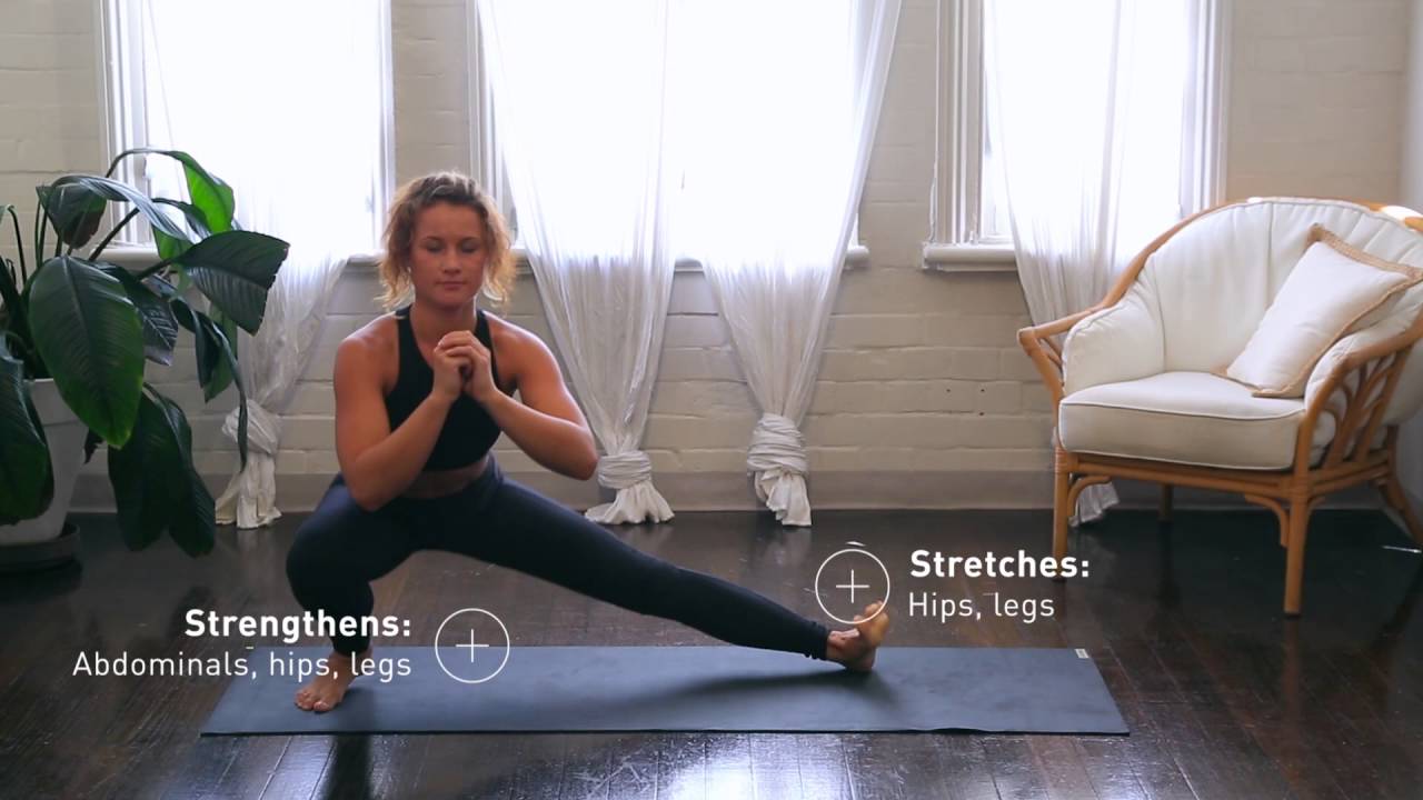 How to do a Side Lunge stretch - YouTube