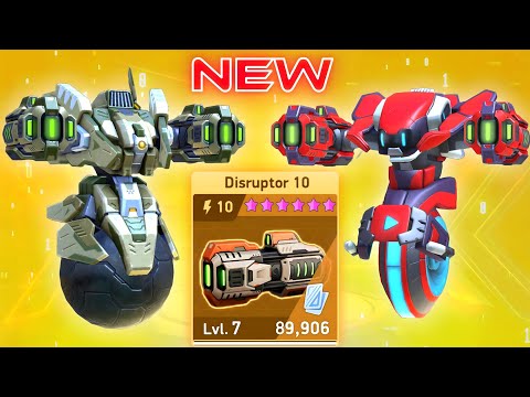 NEW WEAPON Disruptor 10 - Killshot Nomad Slingshot - Mech Arena