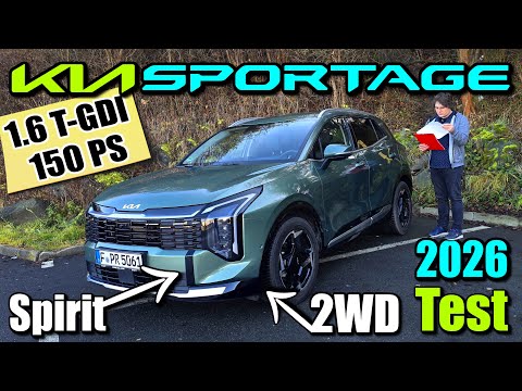 2026 Kia Sportage 1.6 T-GDI 2WD DCT (150 hp) - TEST - Review Fuel Consumption Opinion Test Report...