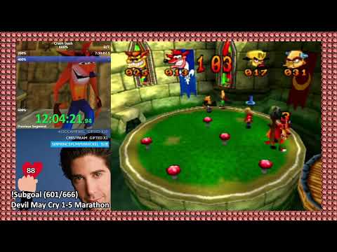 Crash Bash 600% SPEEDRUN in 23:53:21 [200% x 3] (Part 2/3)