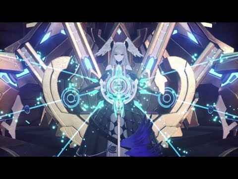 Xenoblade Chronicles 3- Queen Melia and Queen Nia Castles Transform into Megazords