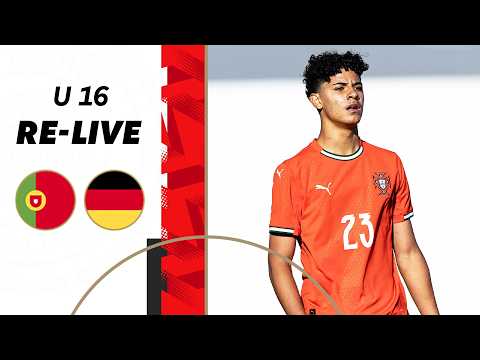 RE-LIVE | Portugal - Deutschland | U 16-Vier-Nationen-Turnier